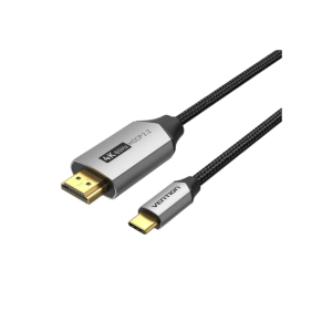 Vention Cotton Braided USB-C to HDMI-A 4K HD Cable