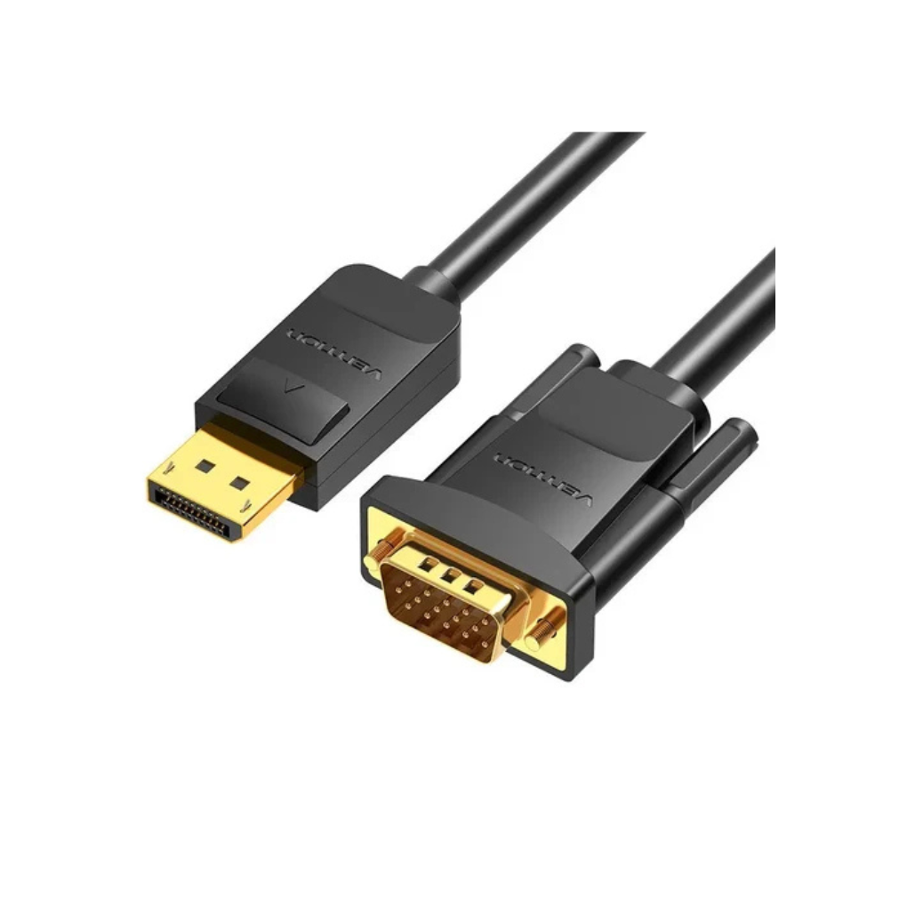 Vention DP to VGA Cable 1.5M Black