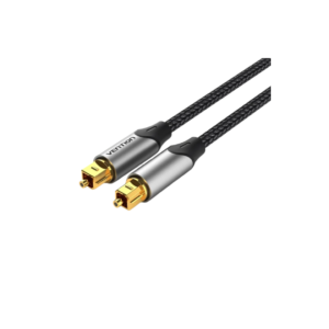 Vention Optical Fiber Audio Cable Aluminum Alloy Type 1.5M Gray