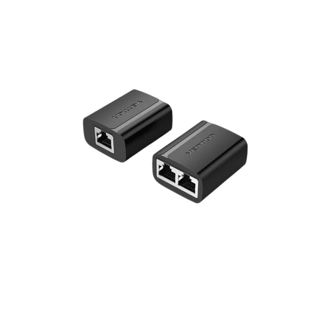 Vention RJ45 Splitter Adapter Black PVC Type