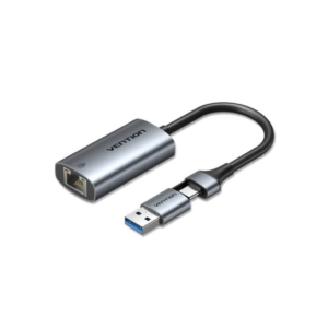 Vention USB-C + USB-A to Gigabit Ethernet Adapter
