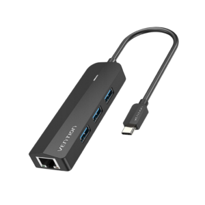 Vention USB C to 3 USB 3.0 RJ45 Micro B HUB