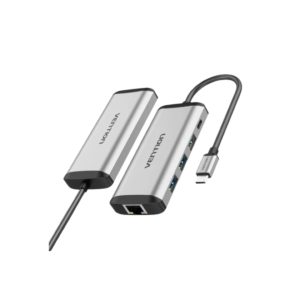 Vention USB-C to USB3.0x4 PD Hub 0.15M
