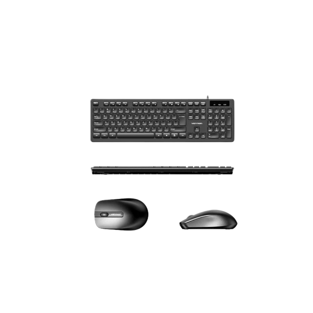 Vention USB Wired Full-Sized Keyboard and Mouse Combo