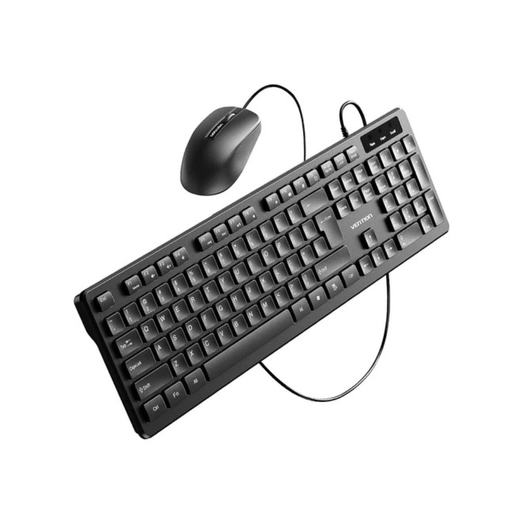 Vention USB Wired Full-Sized Keyboard and Mouse Combo