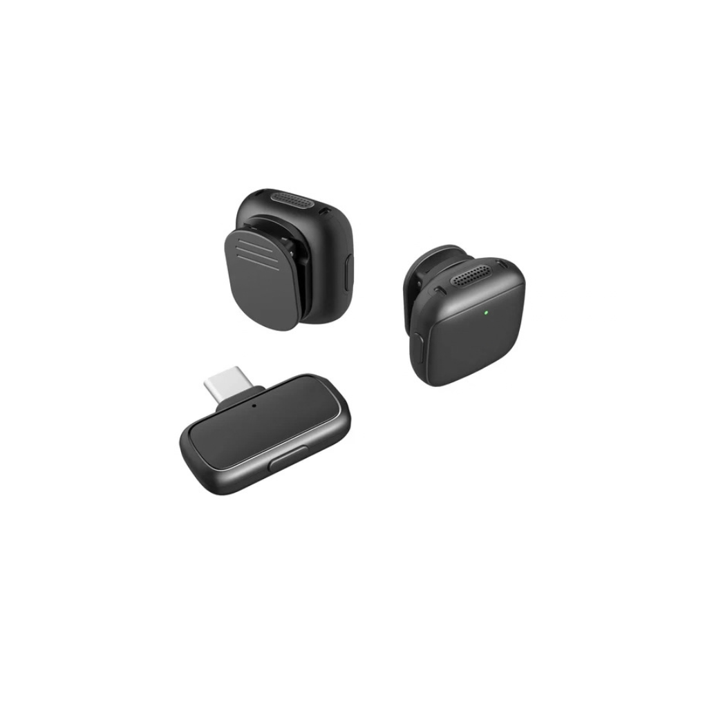 WiWU Wi-WM009 AI Noise-Canceling Wireless Lavalier Microphone